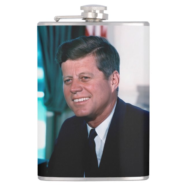 Petaca Oficina Oval del Presidente John F. Kennedy (Anverso)