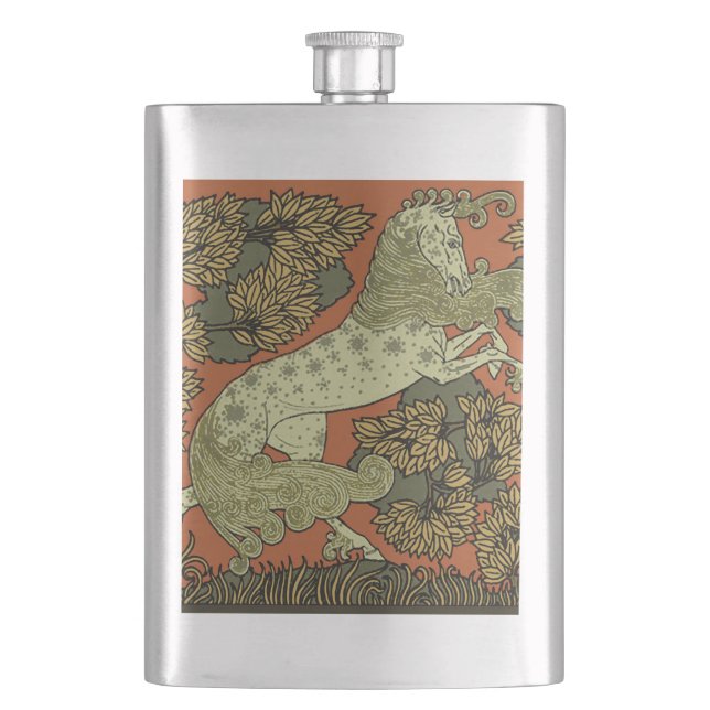 Petaca Oficios de arte medieval Art Nouveau (Anverso)