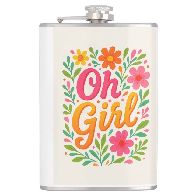 PETACA "OH CHICA" (Anverso)