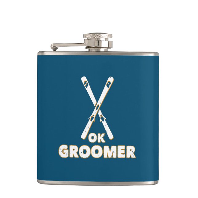 Petaca Ok Groomer Skis (Anverso)