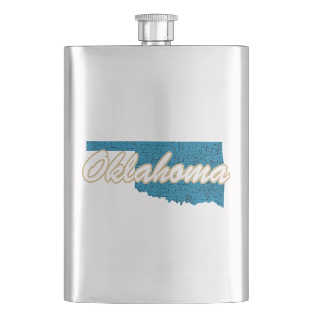 Petaca Oklahoma (Anverso)