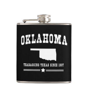 Petaca Oklahoma Teabagging Tejas desde 1907