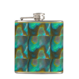 Petaca Olmo Shell del verde azul