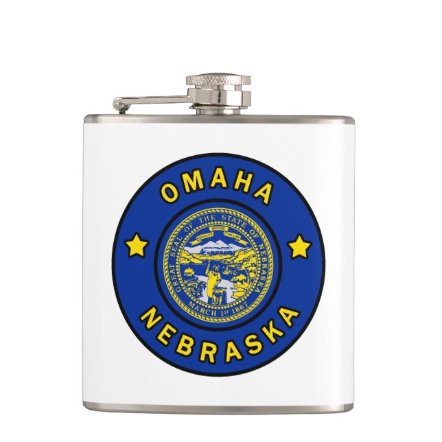 Petaca Omaha Nebraska (Anverso)
