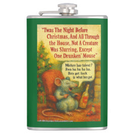 Petaca One Drunken' Mouse – Christmas Card Chaos