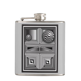 Petaca Óptica a través de formas