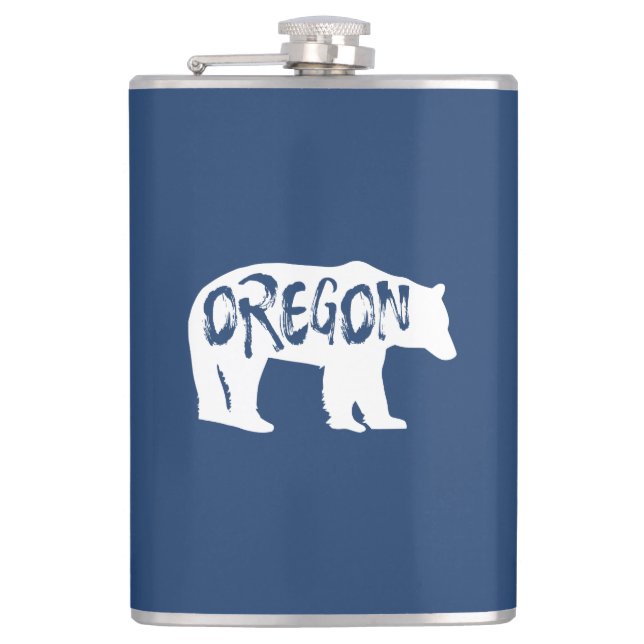 Petaca Oregon Bear (Anverso)