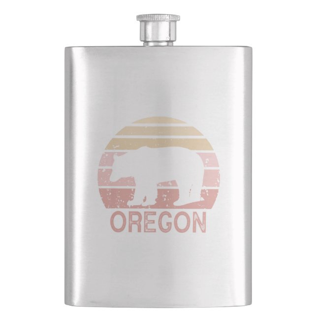 Petaca Oregon Bear (Anverso)