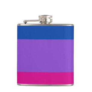 Petaca Orgullo bisexual, audaces franjas, ORGULLO LGBTQ