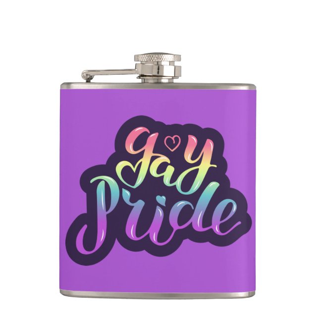 Petaca Orgullo gay (Anverso)