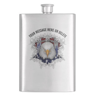 Petaca Orgulloso matraz de patriotas norteamericanos