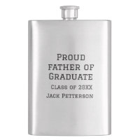 Orgulloso padre de la clase de graduados de 20XX a