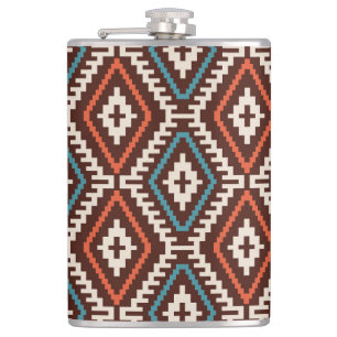 Petaca Ornamento étnico bohemio inmaculado