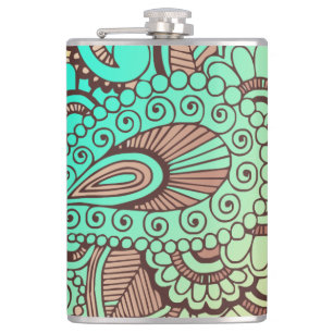 Petaca Ornamentos Paisley I + tu trasero. e ideas