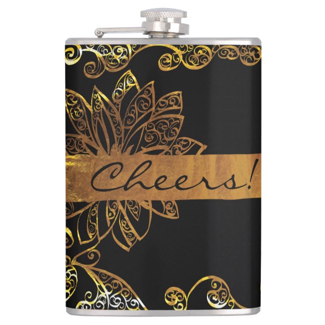 Petaca Oro (Anverso)