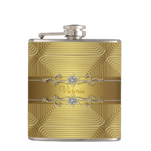 Petaca Oro Elegante