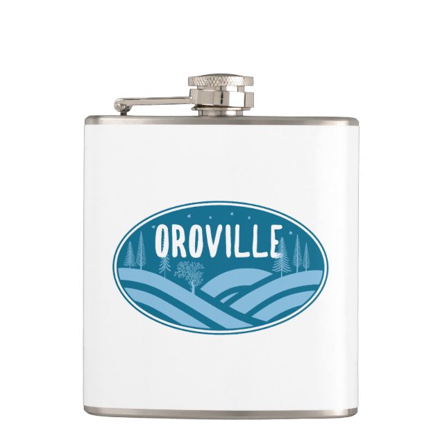 Petaca Oroville California al aire libre (Anverso)