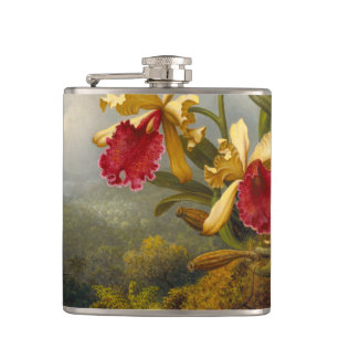 Petaca Orquids y Hummingbird Heade