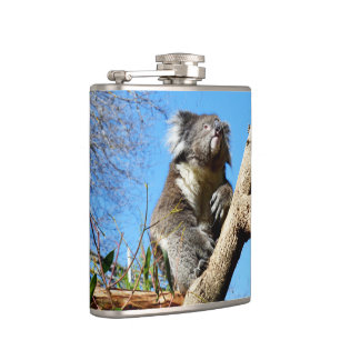 Petaca Oso De Koala En Árbol Antiguo, Matraz De Hip