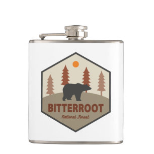 Petaca Oso Forestal Nacional Bitterroot