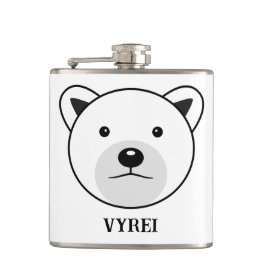 Petaca Oso polar Personalizado lindo