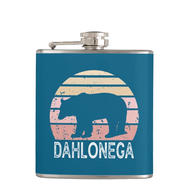Petaca Oso retro de Dahlonega Georgia (Anverso)