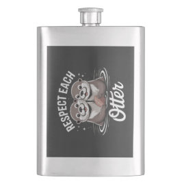 Petaca Otter Respect Each Other Funny