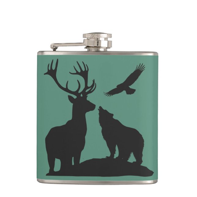 Petaca Outdoor Sportsman flask (Anverso)