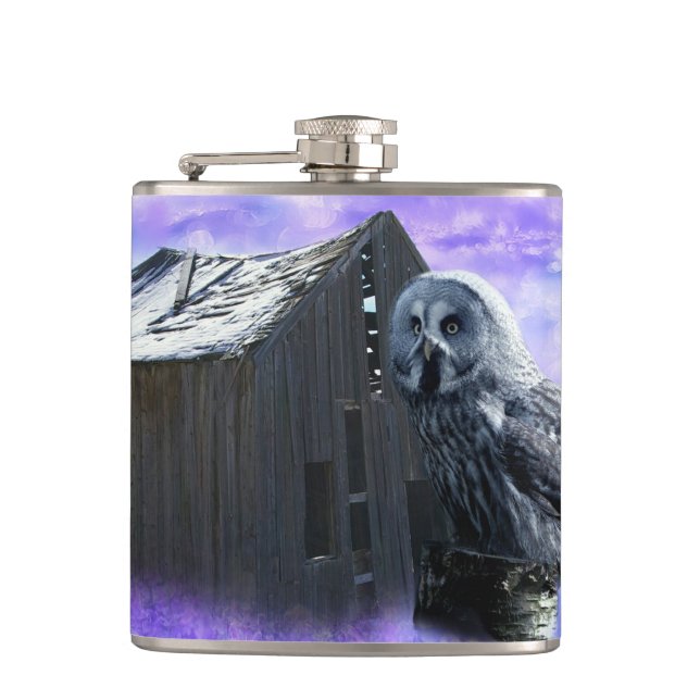 Petaca Owl Barn Shed (Anverso)