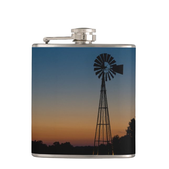 Petaca Ozark Windmill Sunset (Anverso)