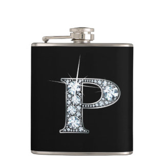Petaca P "Diamond Bling" Flask