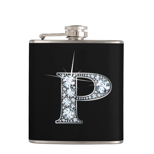 Petaca P "Diamond Bling" Flask (Anverso)