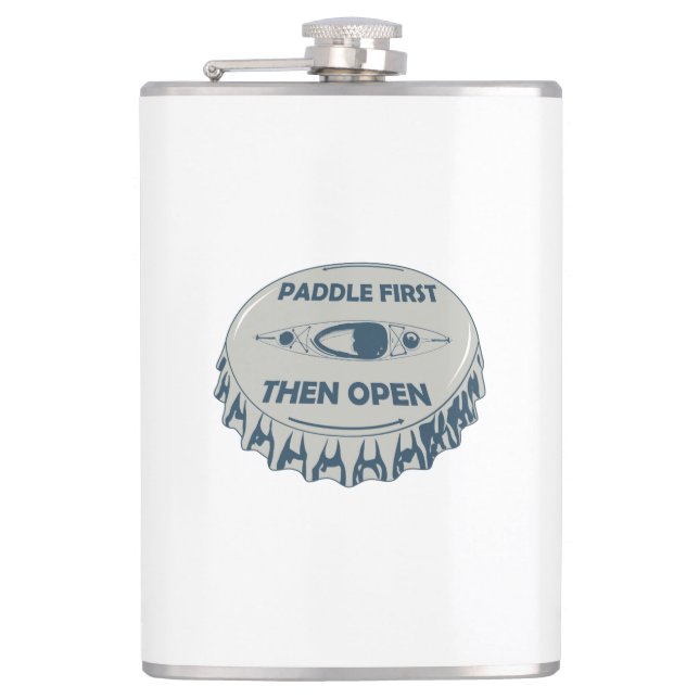 Petaca Paddle primero y luego abrir (Anverso)