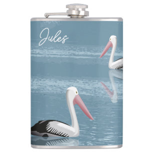 Petaca Paddling Calm Blue Water add Name