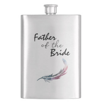 Petaca Padre del matraz de novia