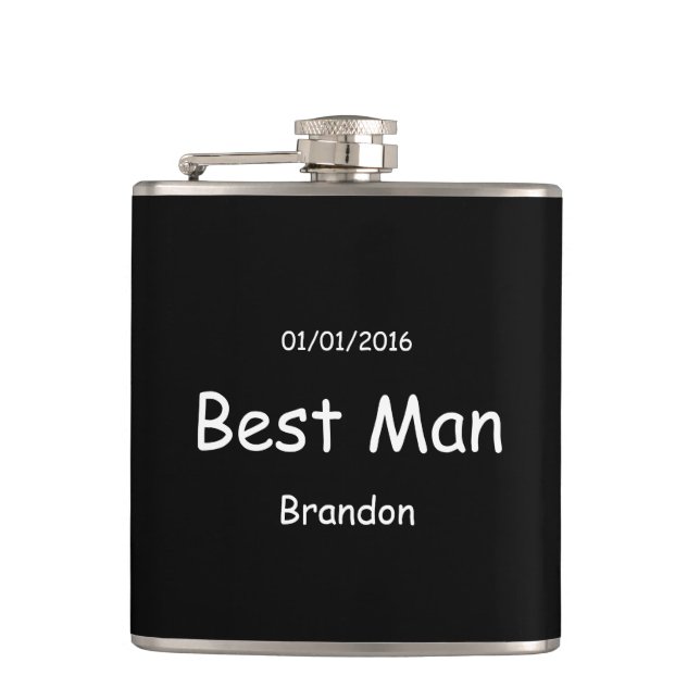 Petaca Padrino | BODA (Anverso)