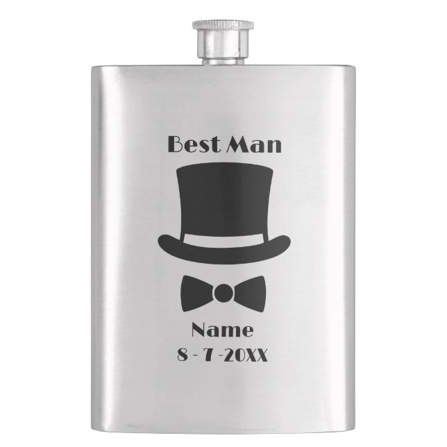 Petaca Padrino de la boda  (Anverso)