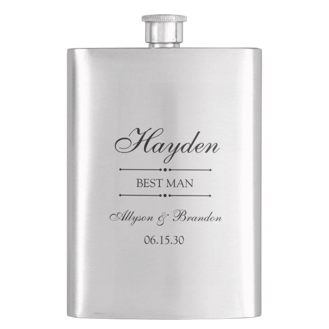 Petaca Padrino Personalizado (Anverso)
