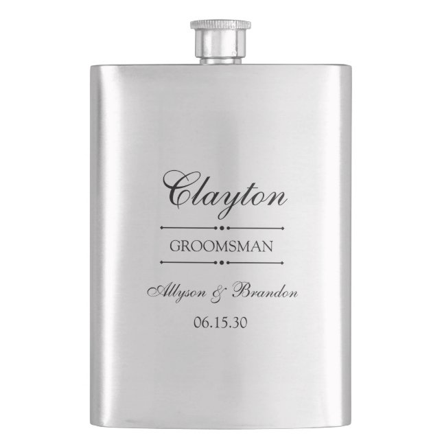 Petaca Padrino Personalizado (Anverso)