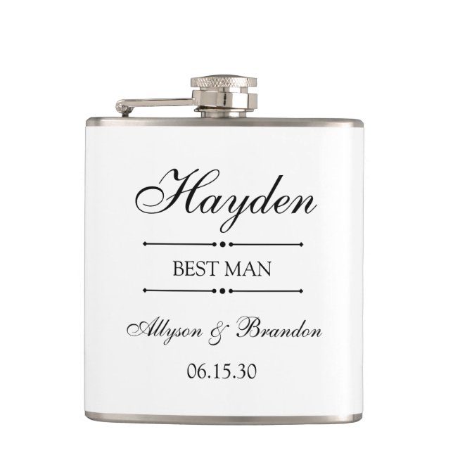 Petaca Padrino Personalizado (Anverso)