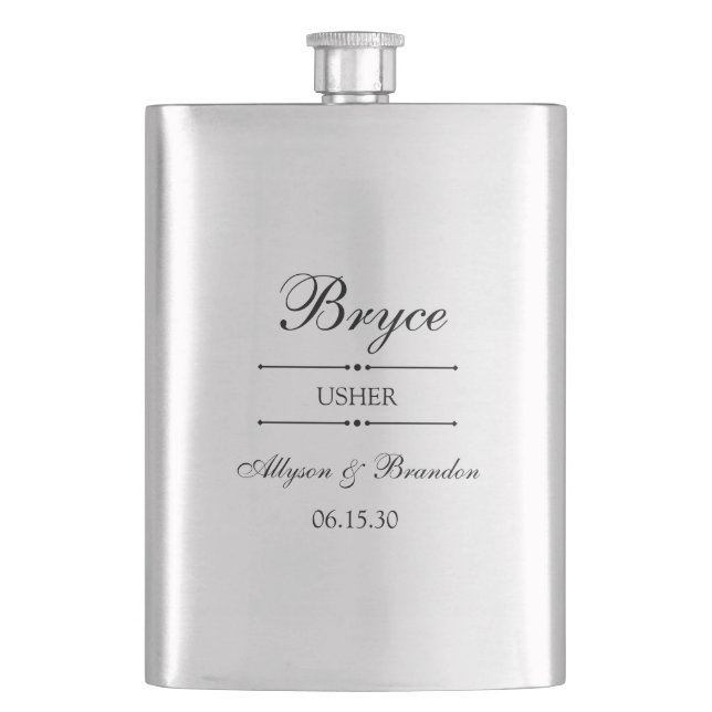 Petaca Padrino Personalizado (Anverso)