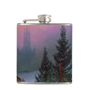 Petaca Paisaje invernal Caspar David Friedrich