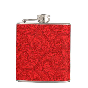 Petaca Paisley Rojo