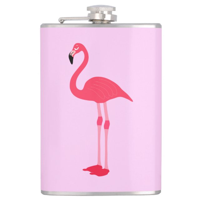 Petaca Pájaro Flamingo Rosa-64305 (Anverso)