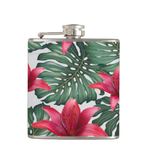 Petaca Palm Tropical Adorable Hawaian Hibiskus