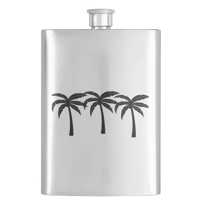 Petaca Palmeras Tropicales (Anverso)