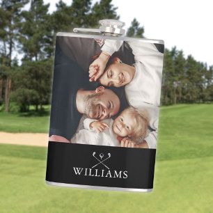 Petaca Palos de Golf Personalizados con Foto y Nombre