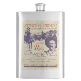 Petaca Pancho Villa 🔥 Héroe General Mexicano