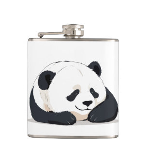 Petaca Panda Adorable Cálida Relajación De Los Animales C