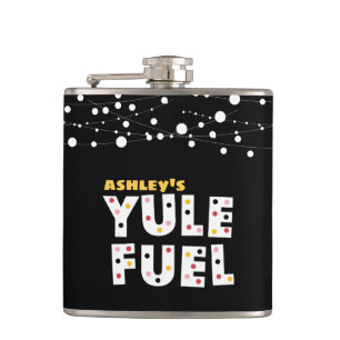 Petaca PANEL DE COMBUSTIBLE DE YULE Negro